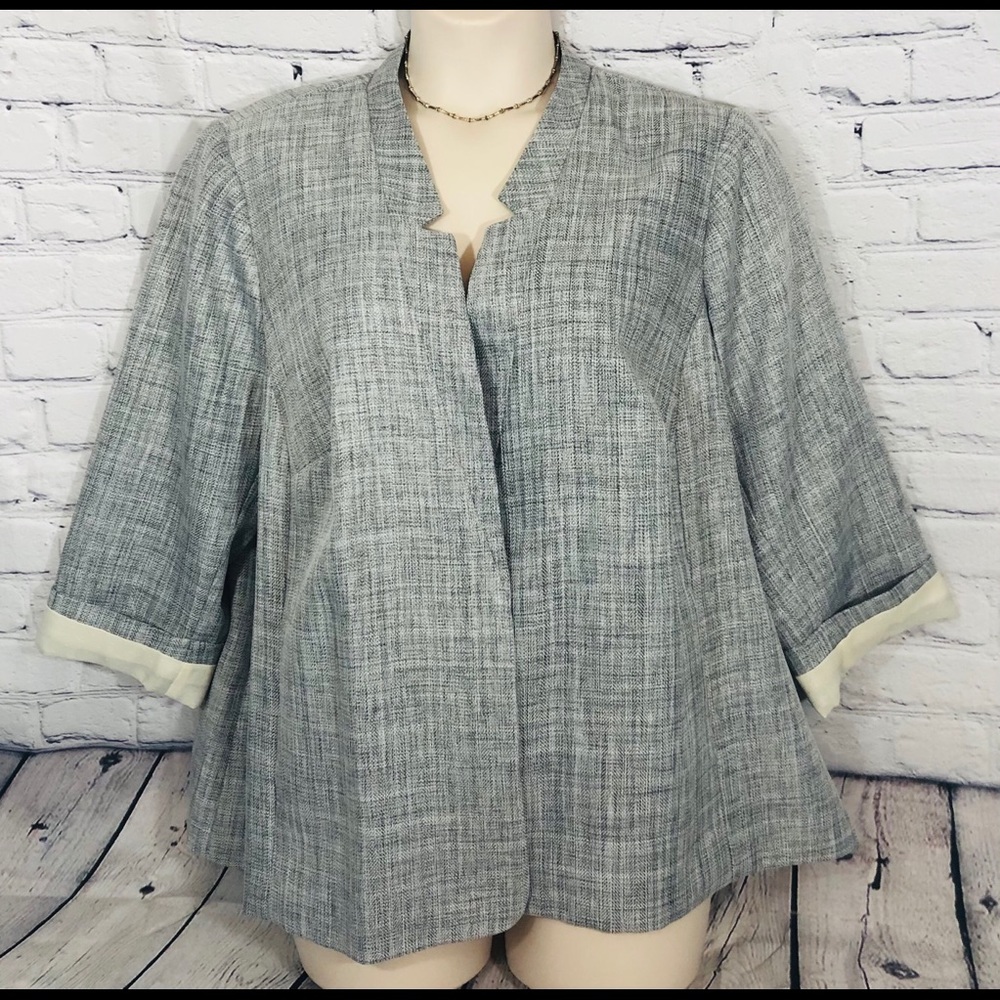 NWT Kenzie Gray Jacket Stitch Fix 3 XL